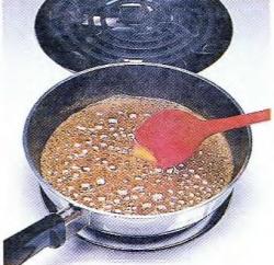 Приготовление апельсиновой глазури